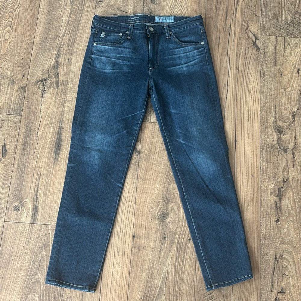 Adriano Goldschmied “The Prima Crop” Mid-Rise Jeans